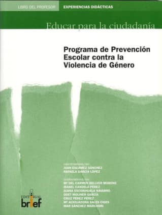 Programa de prevención escolar contra la violencia de género. Libro del profesor