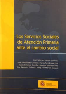 Los Servicios Sociales de Atención Primaria ante el cambio social