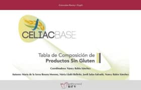 CELIACBASE. Tabla de composición de productos sin gluten