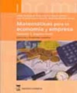 Matemáticas para la economía y empresa: volumen 1: álgebra lineal, ejercicios y problemas resueltos.