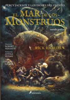 PERCY JACKSON 2 MAR DE LOS MONSTRU COMIC