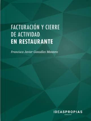 Facturación y cierre de actividad en restaurante