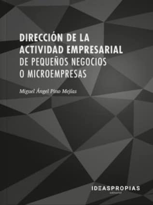 Dirección de la actividad empresarial de pequeños negocios o microempresas