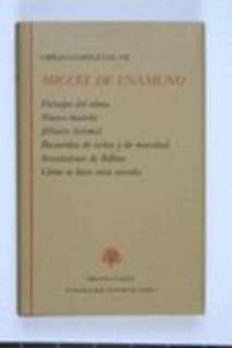 Paisajes del alma ; Nuevo mundo ; Diario íntimo ; Recuerdos de niñez y de mocedad ; Sensaciones de Bilbao ; Cómo se hace una novela
