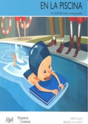 EN LA PISCINA MAYUSCULA-MANUSCRITA