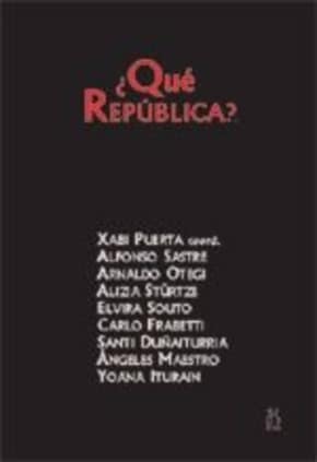 ¿Qué República?