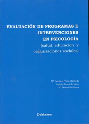 EVALUACION PROGRAMAS E INTERVENCION
