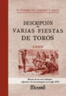 Descripción de varias fiestas de toros