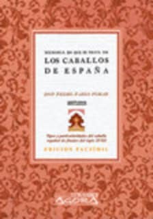 Memoria en que se trata de los caballos de España