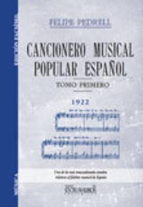 Cancionero musical popular español. Tomo I
