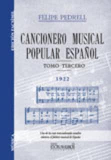 Cancionero musical popular español. Tomo III