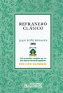 Refranero clásico.
