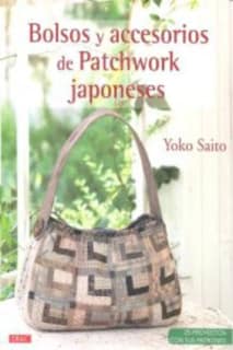 Bolsos y accesorios de Patchwork japoneses