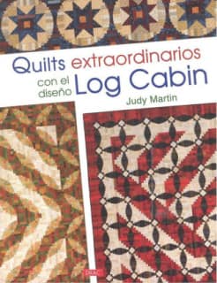 Quilts extraordinarios con el diseño Log Cabin