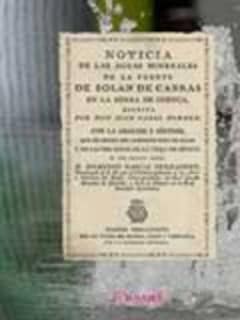 Noticia de las aguas minerales de la fuente de Solan de Cabras