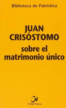 Sobre el matrimonio único