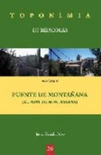 Toponimia de Ribagorza. Municipio de Puente de Montañana
