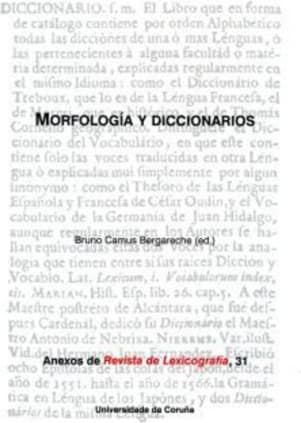 Morfología y diccionarios