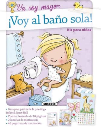 ¡Voy al baño sola!