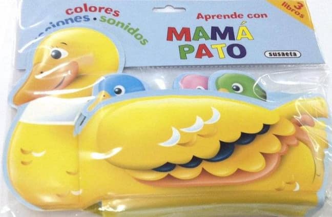 Aprende con mamá pato. Colores, acciones y sonidos
