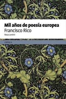Mil años de poesía europea