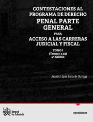 Contestaciones al programa de derecho penal parte general para acceso a las carreras judicial y fiscal