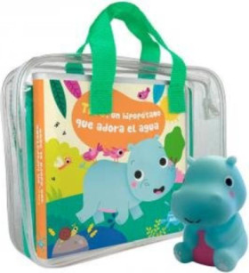 Libro de baño. Timo, un hipopótamo que adora el agua