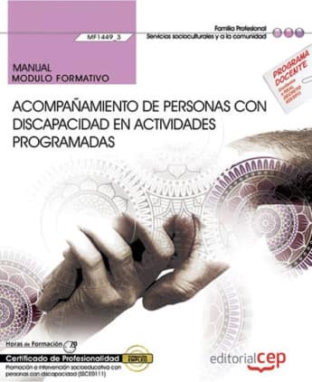 MANUAL. ACOMPAÑAMIENTO DE PERSONAS CON D