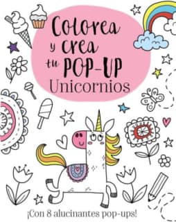 COLOREA Y CREA TU POP-UP UNICORNIOS