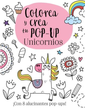 COLOREA Y CREA TU POP-UP UNICORNIOS