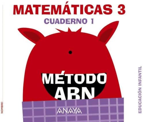 Matemáticas ABN. Nivel 3. Cuaderno 1.