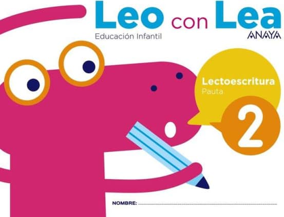LEO CON LEA 2. PAUTA. LECTOESCRITURA