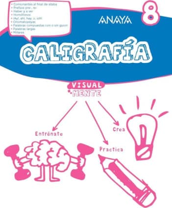 CALIGRAFIA 8 ANAYA VISUALMENTE