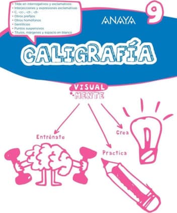 CALIGRAFIA 9 ANAYA VISUALMENTE