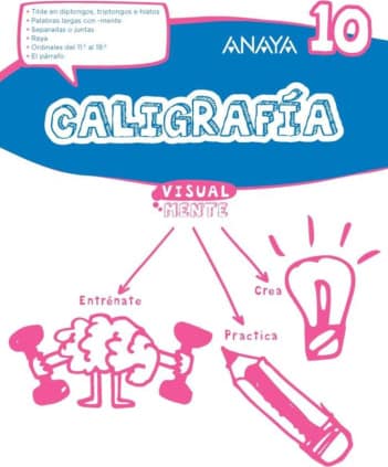 CALIGRAFIA 10 ANAYA VISUALMENTE