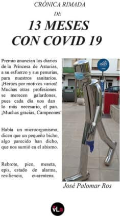Crónica rimada de 13 meses con COVID 19