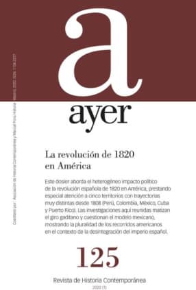 La revolución de 1820 en América