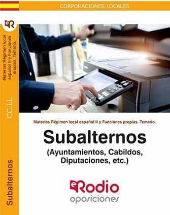 SUBALTERNOS DE CORPORACIONES LOCALES REG