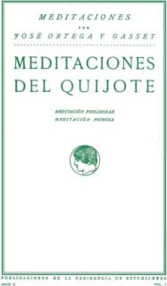 MEDITACIONES DEL QUIJOTE