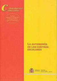 La autonomía de los centros escolares