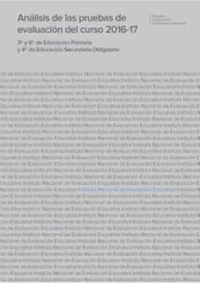 Análisis de las pruebas de evaluación del curso 2016-17. 3º y 6º de Educación Primaria y 4º de Educación Secundaria Obligatoria