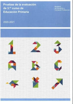 Pruebas de la evaluación de 3.er curso de Educación Primaria. Curso 2020-2021