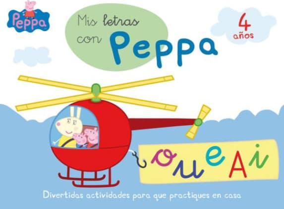 Peppa Pig. Primeros aprendizajes - Mis letras con Peppa Pig (4 años)