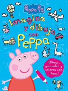 Peppa Pig. Cuaderno de actividades - Imagina y dibuja con Peppa