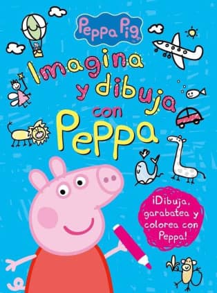 Peppa Pig. Cuaderno de actividades - Imagina y dibuja con Peppa