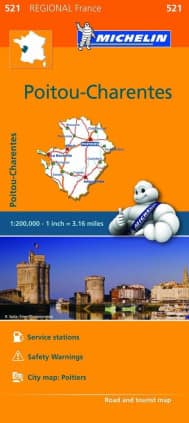 Mapa Regional Poitou-Charentes