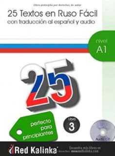 25 textos en ruso fácil. Nivel A1. Libro 3