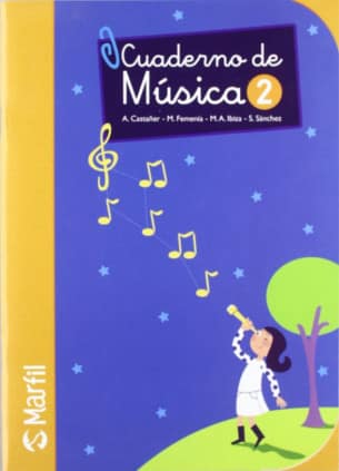 CUADERNO DE MUSICA 2ºEP MARFIL VERTICAL