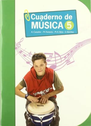 CUADERNO DE MUSICA 5 - PRIMARIA VERTICAL