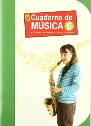 CUADERNO DE MUSICA 6 - PRIMARIA VERTICAL